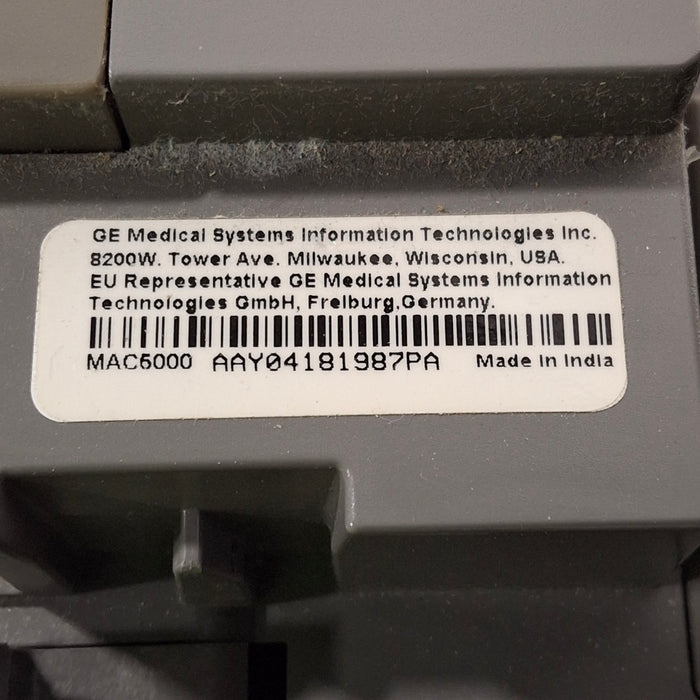 GE Healthcare MAC 5000 ECG without CAM Module