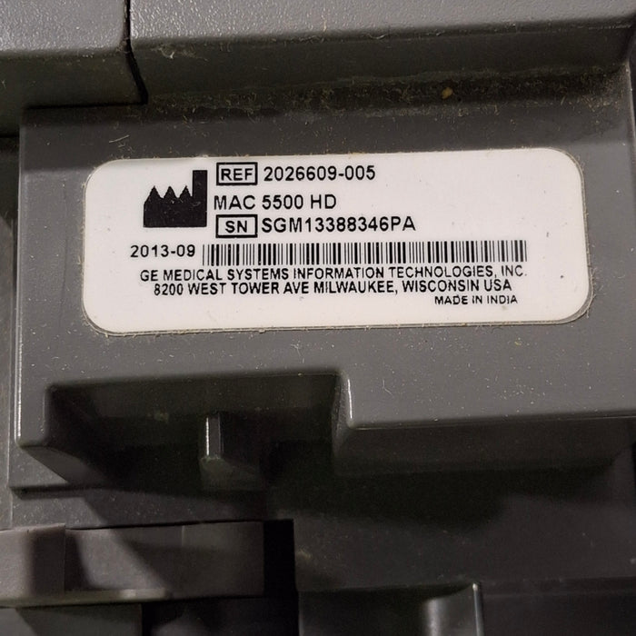 GE Healthcare MAC 5500 HD ECG without CAM Module