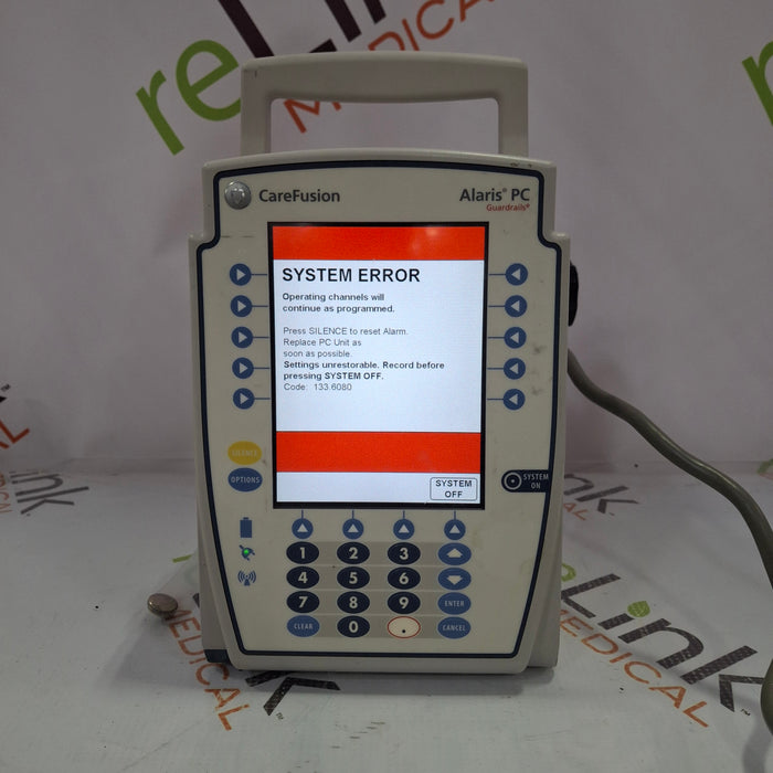 CareFusion Alaris 8015 Large Screen POC Infusion Pump