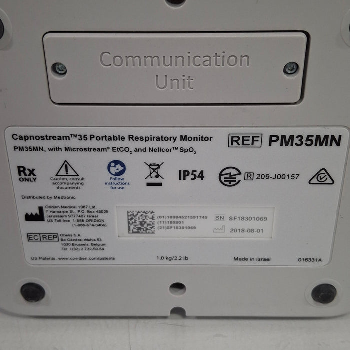 Medtronic Capnostream 35 Portable Respiratory Monitor