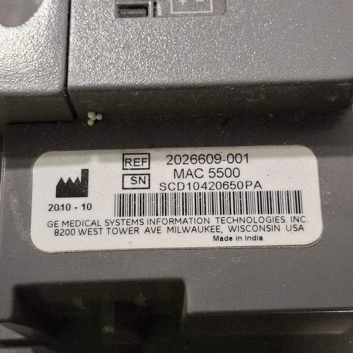 GE Healthcare MAC 5500 ECG without CAM Module