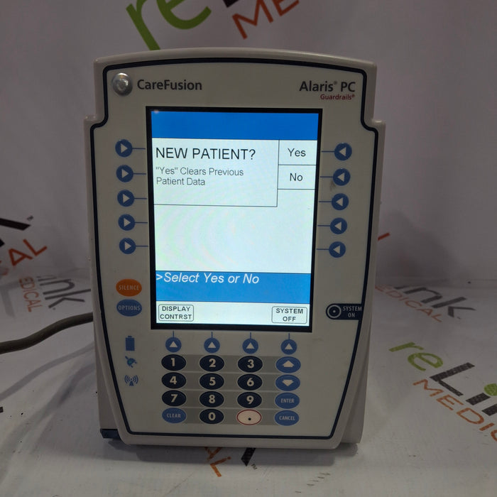 CareFusion Alaris 8015 Large Screen POC Infusion Pump