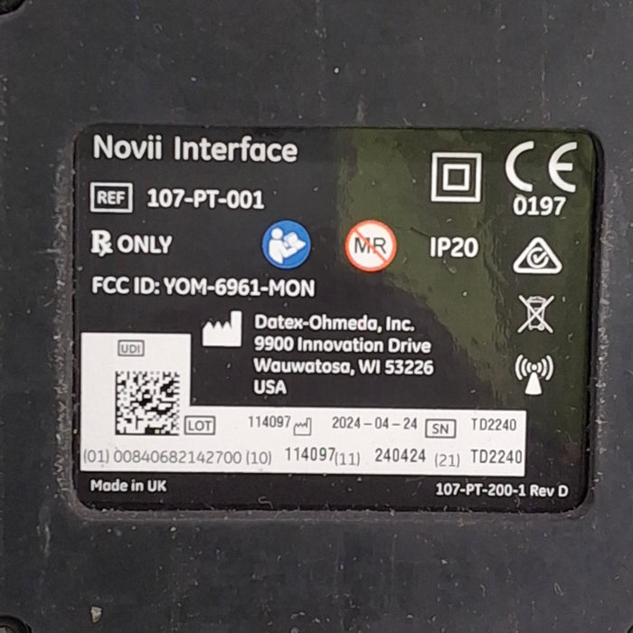 Monica Healthcare Limited 107-PT-001 Fetal Monitor