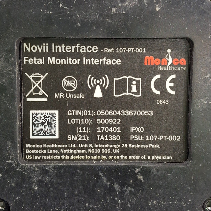 Monica Healthcare Limited 107-PT-001 Fetal Monitor