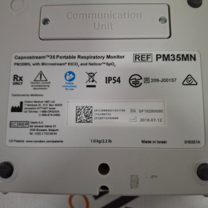 Medtronic Capnostream 35 Portable Respiratory Monitor