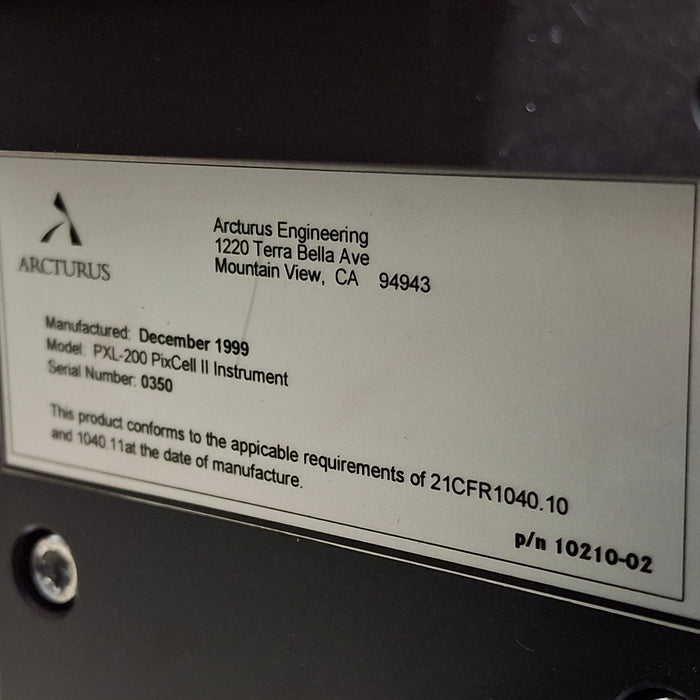 Arcturus PixCell II Laser Capture Microscope