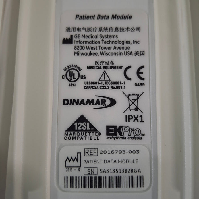 GE Healthcare PDM Masimo Patient Data Module
