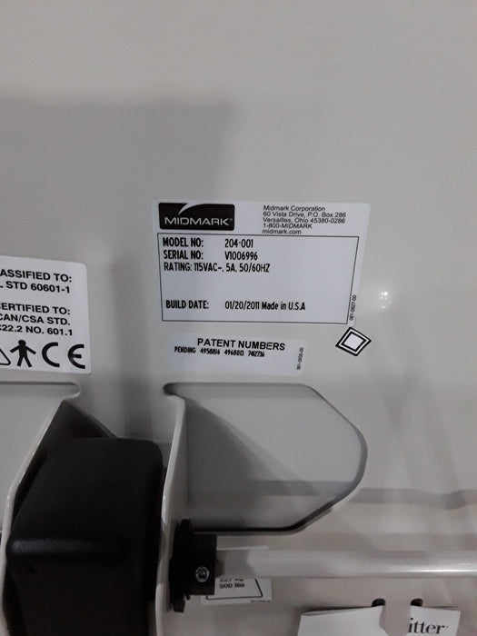 Midmark 204 Exam Table