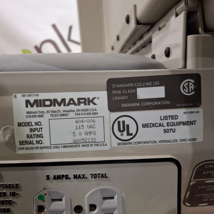 Midmark 404 Exam Table