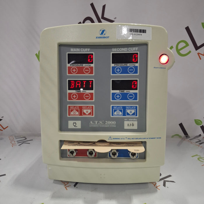 Zimmer ATS 2000 Automatic Tourniquet System