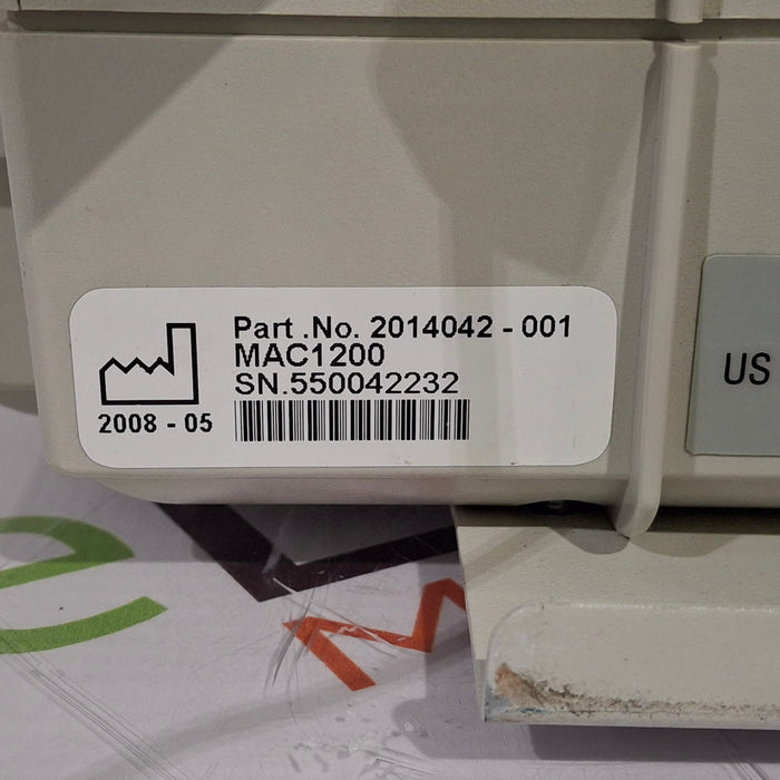 GE Healthcare MAC 1200 ECG