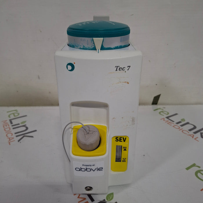 Datex-Ohmeda Tec 7 Sevoflurane Vaporizer