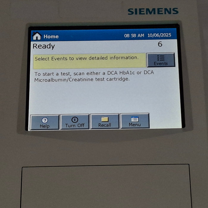 Siemens DCA Vantage Analyzer