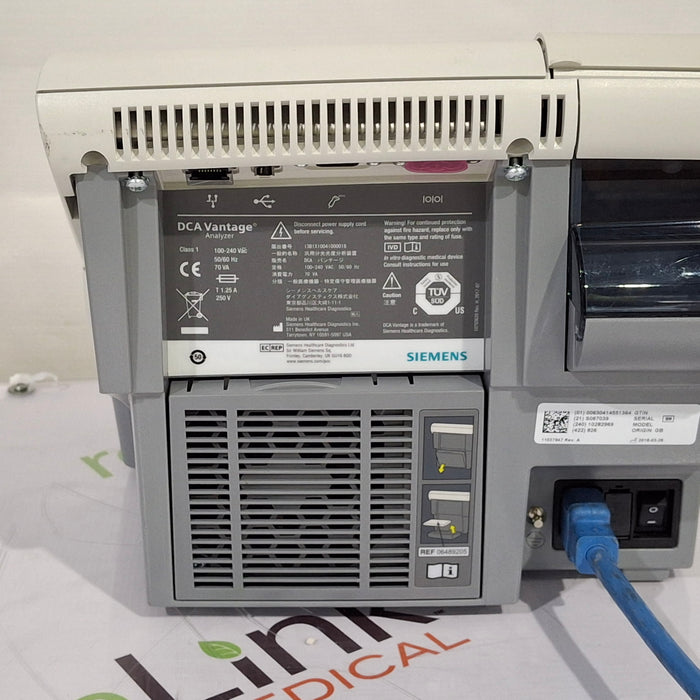 Siemens DCA Vantage Analyzer