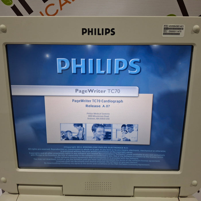 Philips PageWriter TC70 Cardiograph without PIM