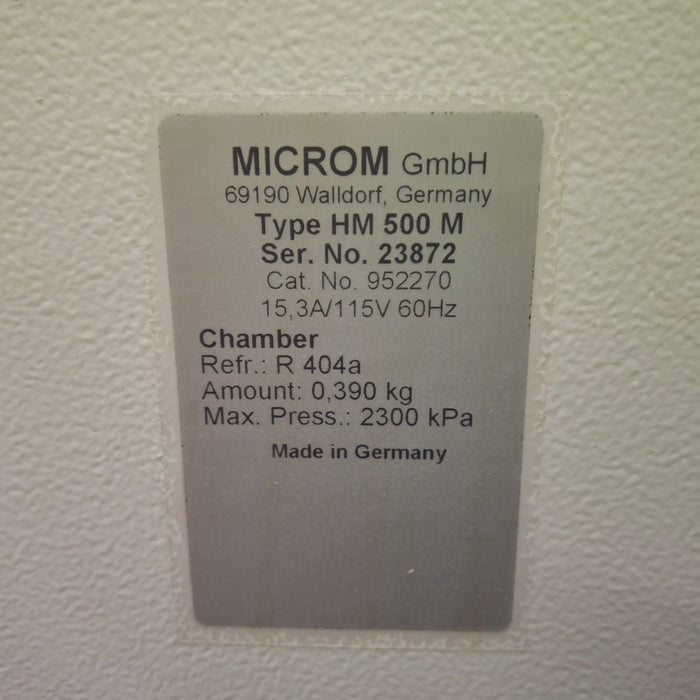 Thermo Scientific Microm HM 500 M Cryostat