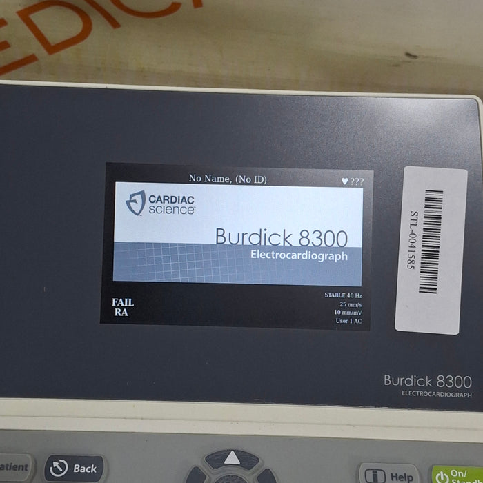 Cardiac Science Burdick 8300 ECG