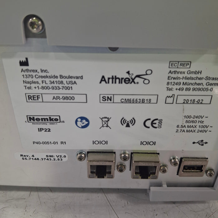 Arthrex Synergy Resection AR-9800 Bipolar Ablation