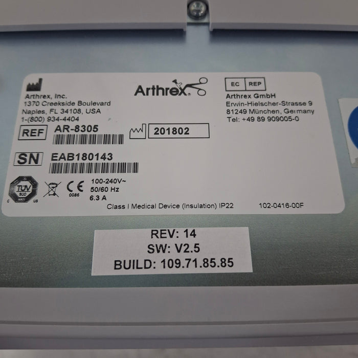 Arthrex Synergy Resection AR-8305 Shaver Controller