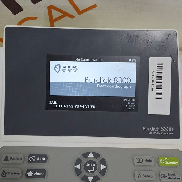 Cardiac Science Burdick 8300 ECG