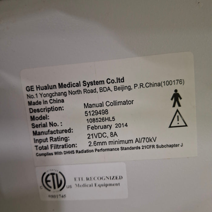 GE Healthcare Optima XR220 AMX Portable X-ray