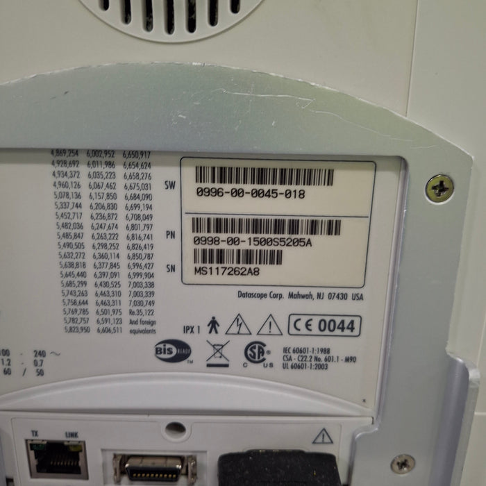 Mindray Datascope Spectrum OR Patient Monitor