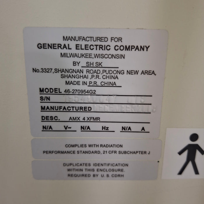 GE Healthcare AMX 4 Plus Portable X-Ray Unit