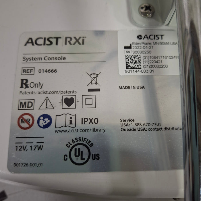 ACIST RXI Console Pressure Monitor