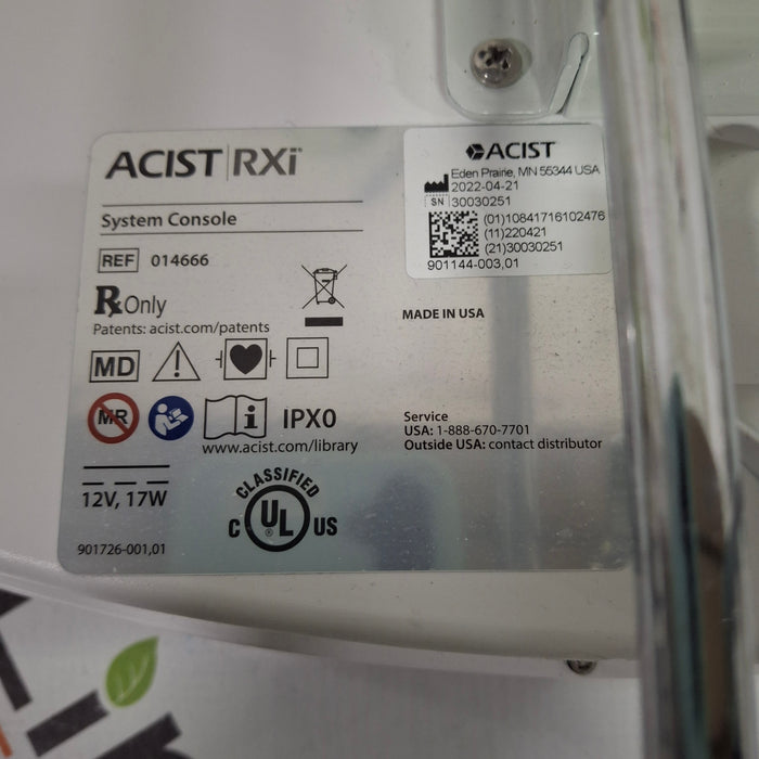 ACIST RXI Console Pressure Monitor