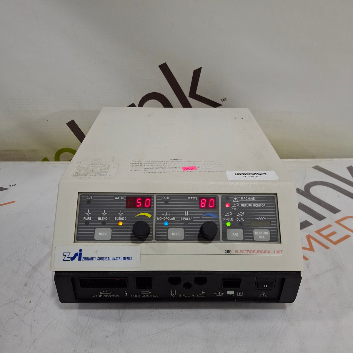 ZSI Surgical Model 200 Electrosurgical Unit