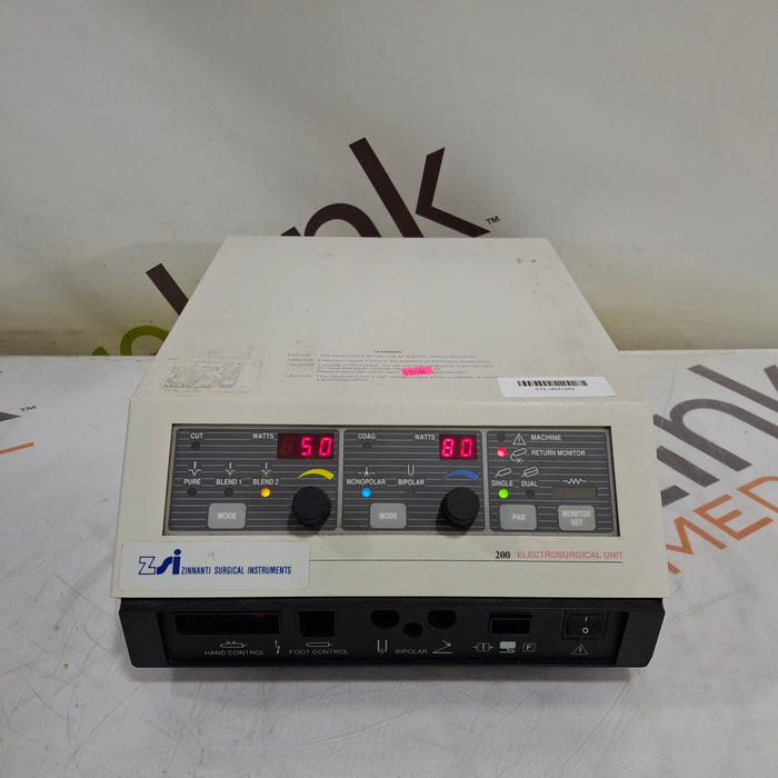ZSI Surgical Model 200 Electrosurgical Unit