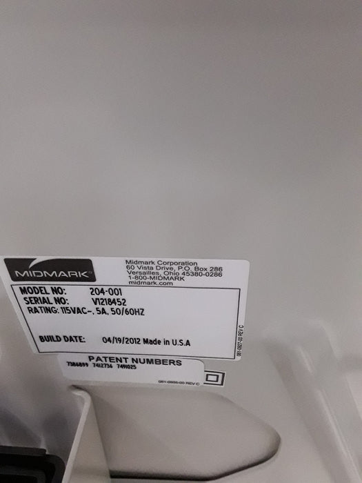 Midmark 204 Exam Table