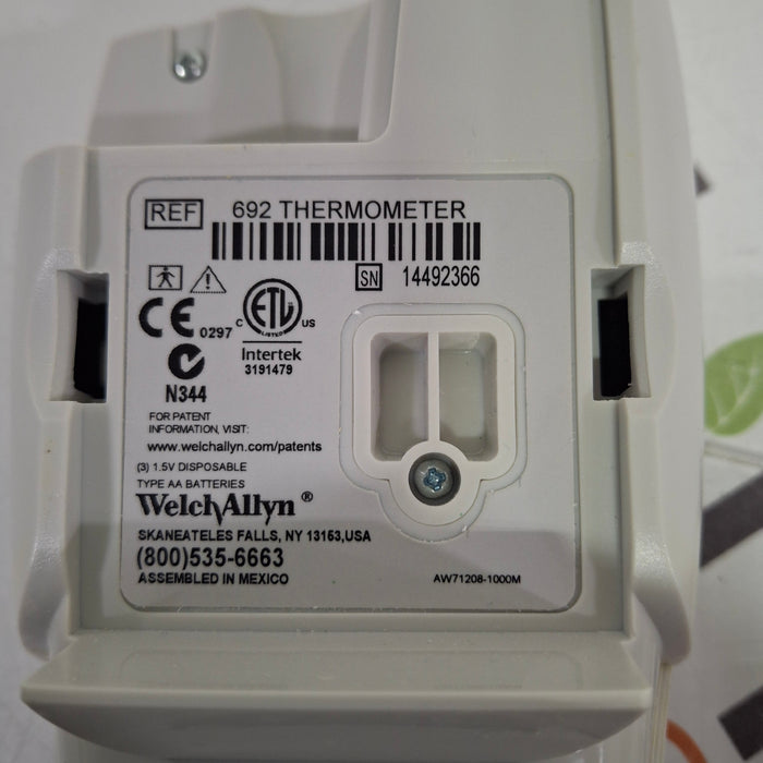 Welch Allyn SureTemp Plus 692 Thermometer