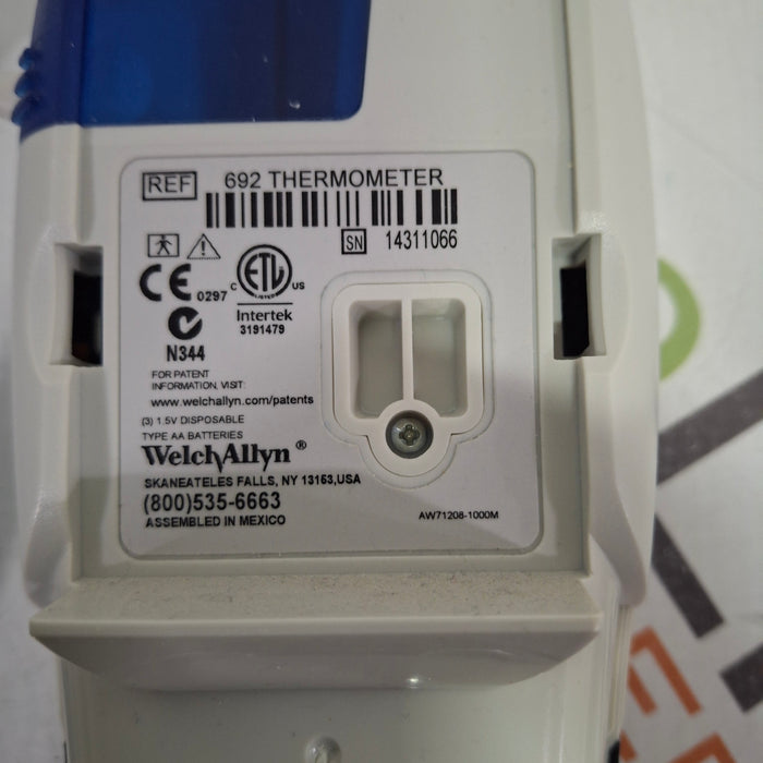 Welch Allyn SureTemp Plus 692 Thermometer