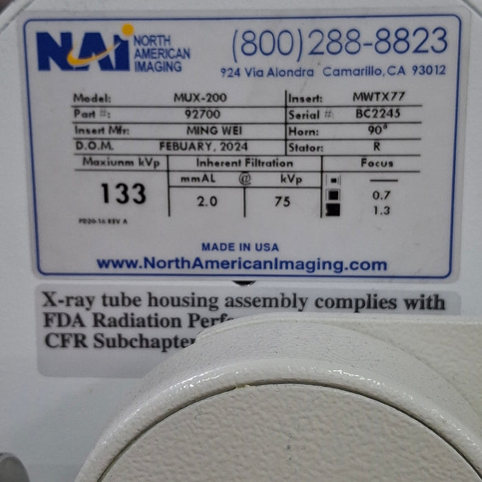 Fujifilm FDR Go Digital Mobile Radiography Unit