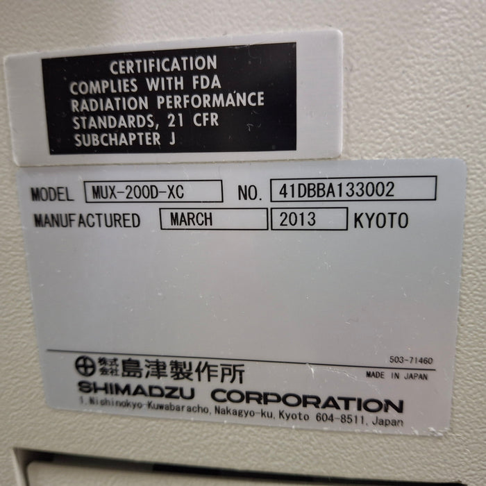 Fujifilm FDR Go Digital Mobile Radiography Unit
