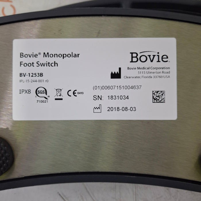 Bovie BV-1253B Monopolar Foot Switch