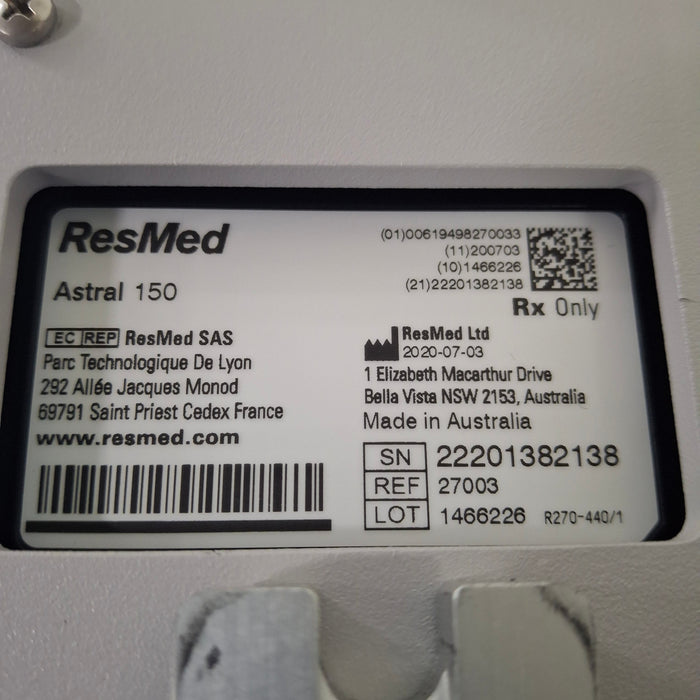 ResMed Astral 150 Portable Ventilator