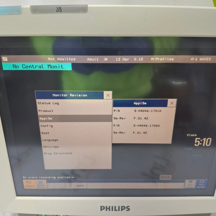 Philips IntelliVue MP70 Patient Monitor