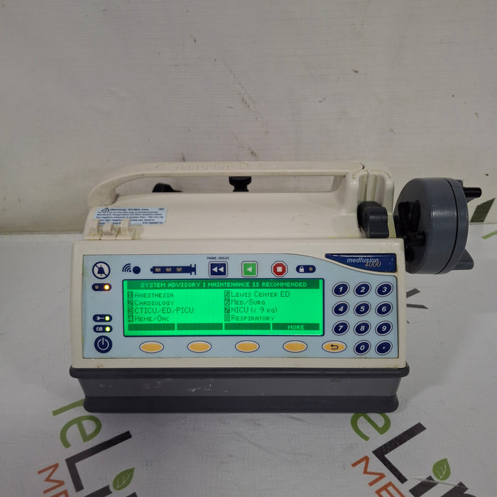 Smiths Medical Medfusion 4000 Syringe Infusion Pump