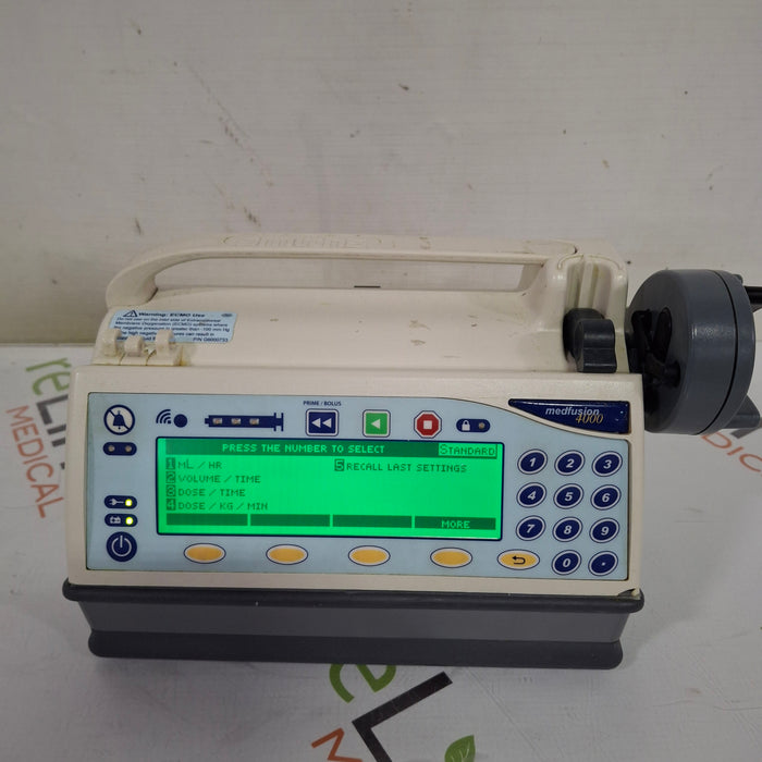 Smiths Medical Medfusion 4000 Syringe Infusion Pump