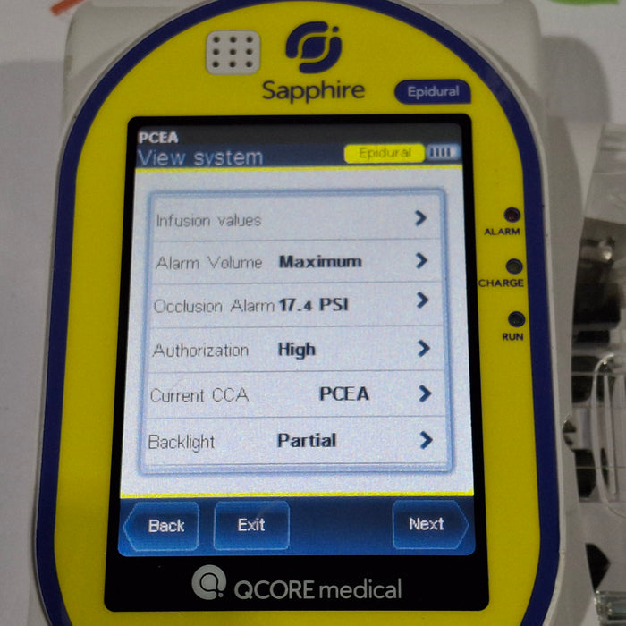 QCore Medical Sapphire Epidural Infusion Pump