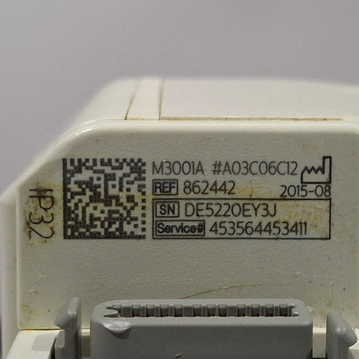 Philips M3001A-A03C06C12 Masimo SpO2, NIBP, 12 lead ECG, Temp, IBP MMS Module