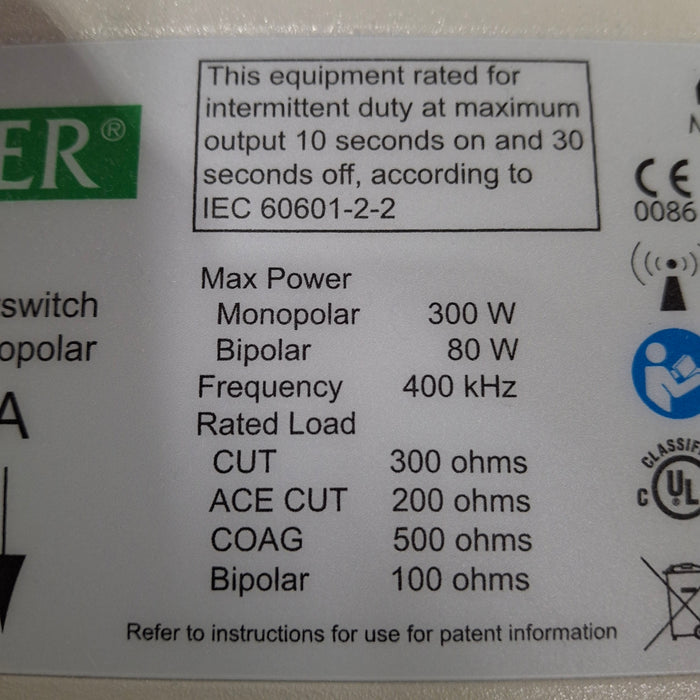 Megadyne Mega Power Electrosurgical Unit