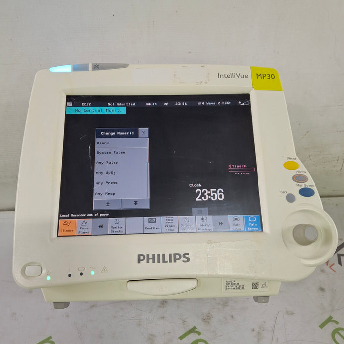 Philips IntelliVue MP30 Patient Monitor