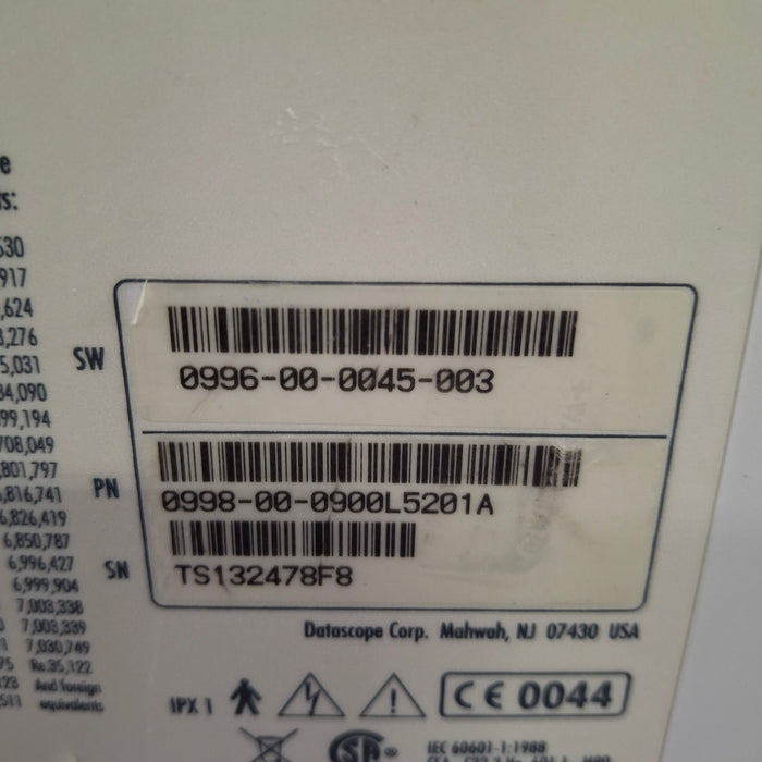 Datascope Passport 2 w/CO2 Patient Monitor