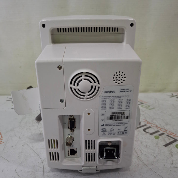 Mindray Datascope Accutorr V Vital Signs Monitor