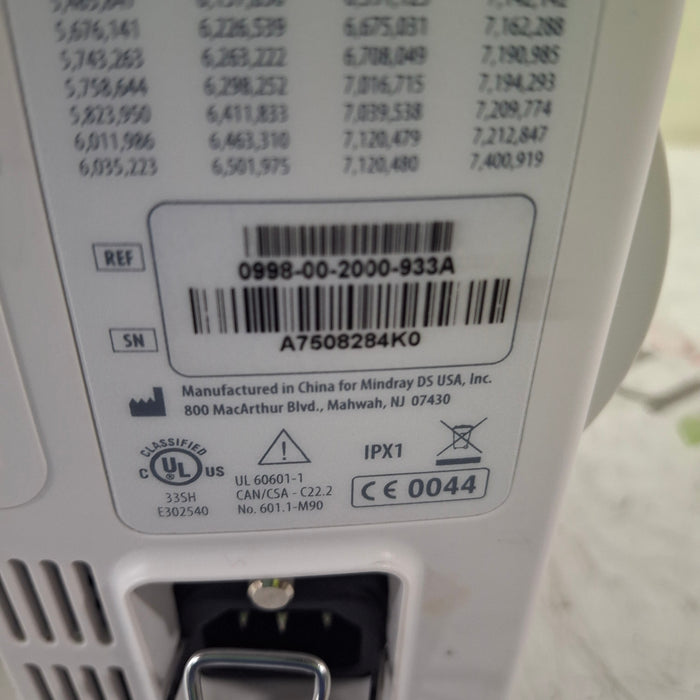 Mindray Datascope Accutorr V Vital Signs Monitor