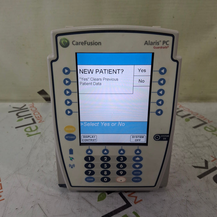CareFusion Alaris 8015 Large Screen POC Infusion Pump