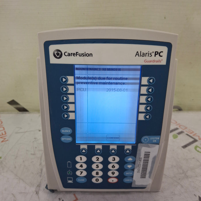 CareFusion Alaris 8015 Large Screen POC Infusion Pump